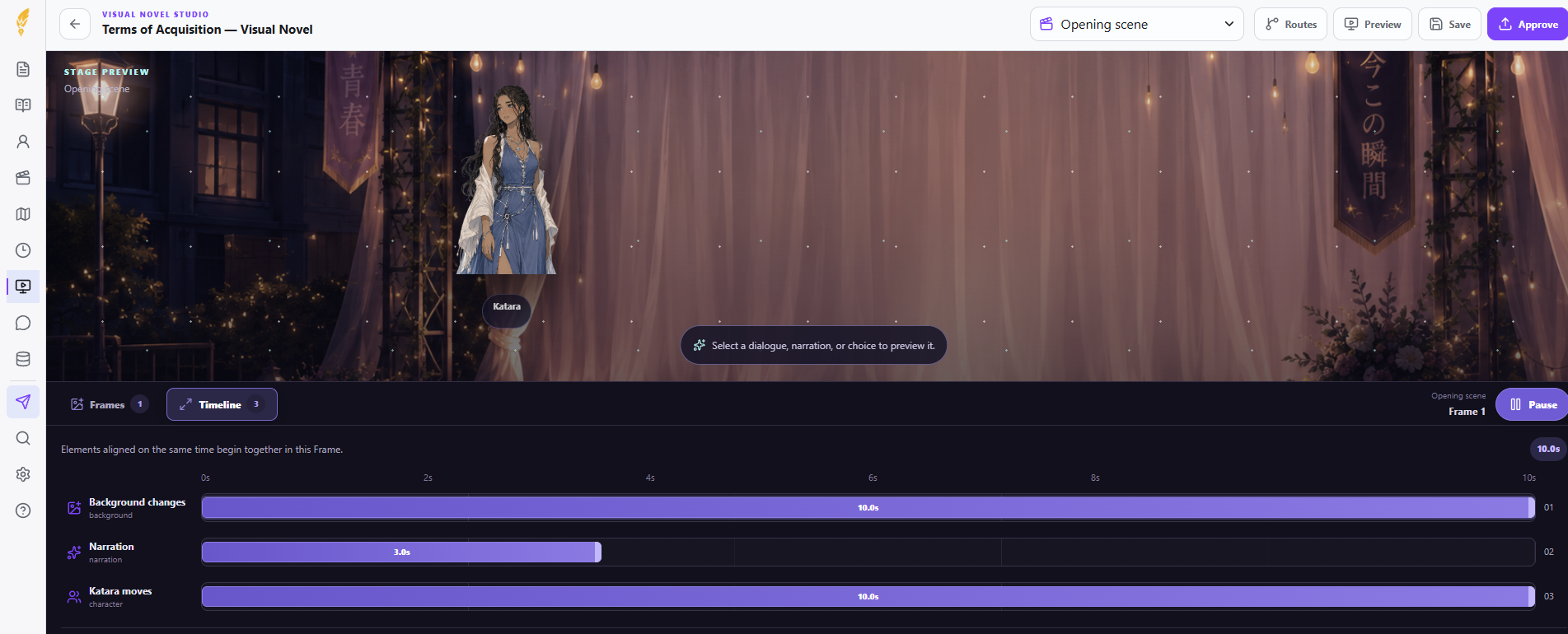 Visual Novel Studio in Worlderous